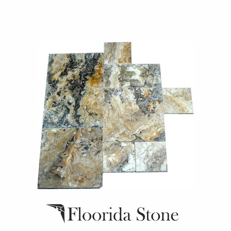 Antico Onyx Travertine Paver for Sale